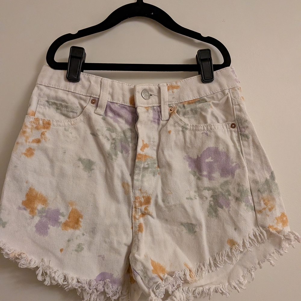 Stylish Tie-Dye Women Shorts